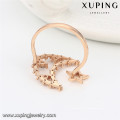 13800 xuping moda novo projetado 18k anel de dedo lindo ouro